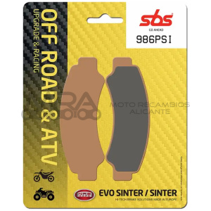 PASTILLA FRENO SBS EVO SINTER 986PSI