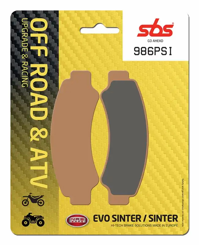 PASTILLA FRENO SBS EVO SINTER 986PSI