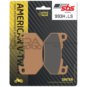 PASTILLA FRENO SBS TRASERA HARLEY DAVIDSON RH 975/