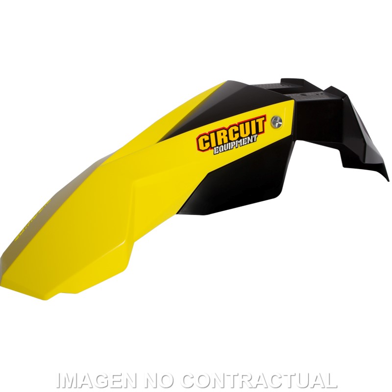 GUARDABARROS DELANTERO CIRCUIT STEALTH AMARILLO