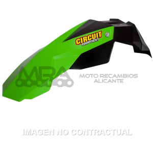 GUARDABARROS DELANTERO CIRCUIT STEALTH VERDE