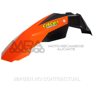 GUARDABARROS DELANTERO CIRCUIT STEALTH NARANJA