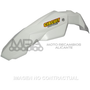 GUARDABARROS DELANTERO CIRCUIT STEALTH BLANCO/BLAN