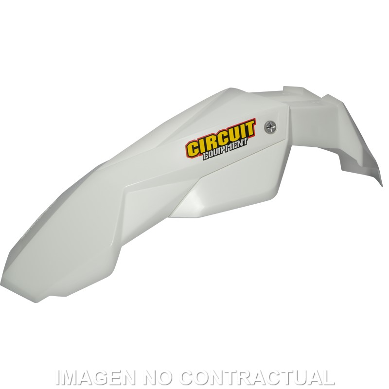 GUARDABARROS DELANTERO CIRCUIT STEALTH BLANCO/BLAN