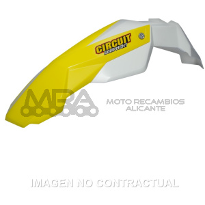 GUARDABARROS DELANTERO CIRCUIT STEALTH BLANCO/AMAR
