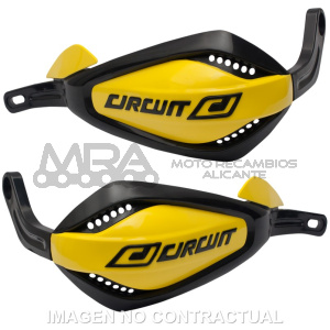 PARAMANOS CIRCUIT P4 NEGRO-AMARILLO