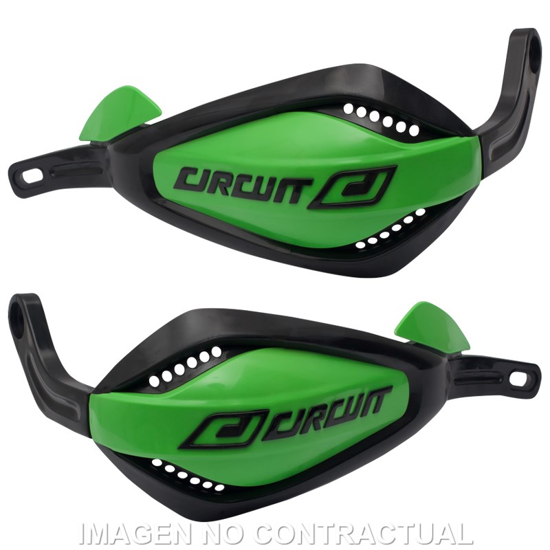 PARAMANOS CIRCUIT P4 NEGRO-VERDE