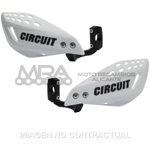 PARAMANOS CIRCUIT VECTOR BLANCO-NEGRO