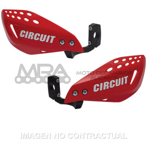 PARAMANOS CIRCUIT VECTOR ROJO-BLANCO