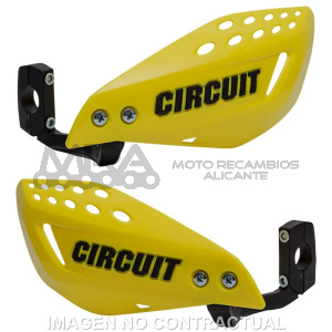 PARAMANOS CIRCUIT VECTOR AMARILLO-NEGRO