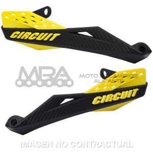 PARAMANOS CIRCUIT FENIX NYLON NEGRO-AMARILLO