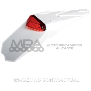 PORTAMATRÍCULA CIRCUIT MANTIS BLANCO-ROJO