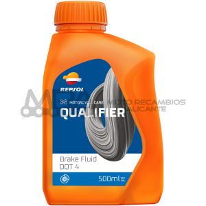 BOTELLA REPSOL QUALIFIER BRAKE FLUID DOT 4 500 ml