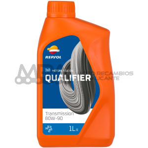 BOTELLA REPSOL QUALIFIER TRANSMISSION 80W-90 1L