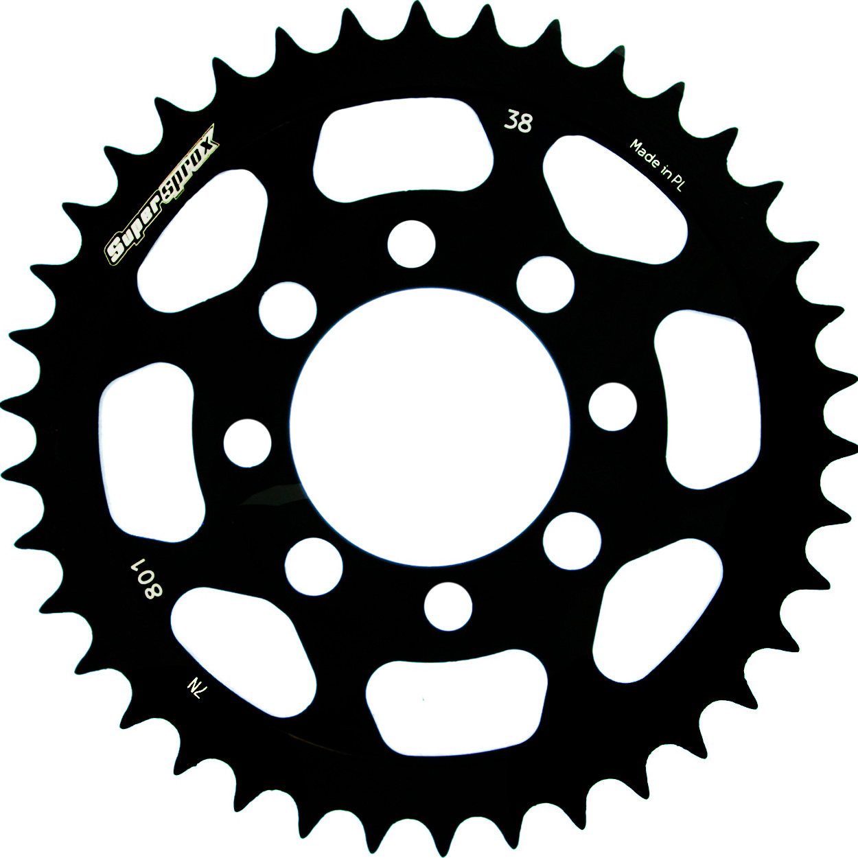 CORONA SUPERSPROX ACERO KAWASAKI 420 X 38