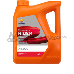 GARRAFA REPSOL RIDER 4T 20W-50 4L