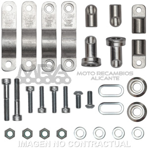 KIT MONTAJE PARAMANOS CIRCUIT P.4 Ø 28,6 MM. CÓNIC