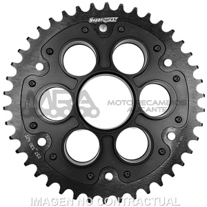 CORONA SUPERSPROX STEALTH DUCATI 525 X 39 NEGRA