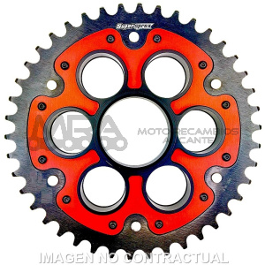 CORONA SUPERSPROX STEALTH DUCATI 525 X 41 ROJA