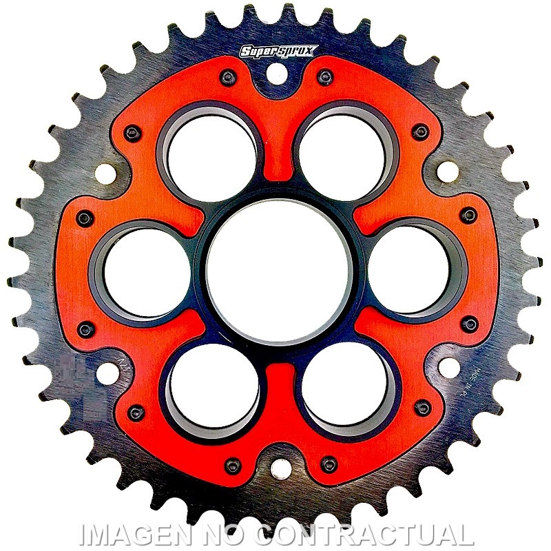 CORONA SUPERSPROX STEALTH DUCATI 525 X 39 ROJA