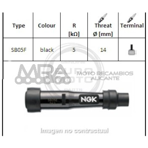 PIPA DE BUJIA NGK SB05F