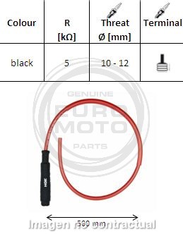 PIPA DE BUJIA NGK SD05FMC