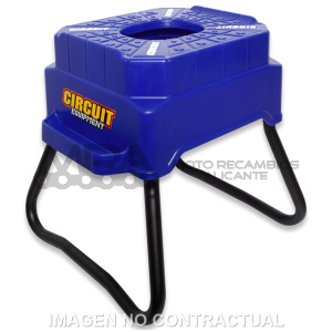 CABALLETE CIRCUITCUBIC H. 42 CM. AZUL/BLANCO