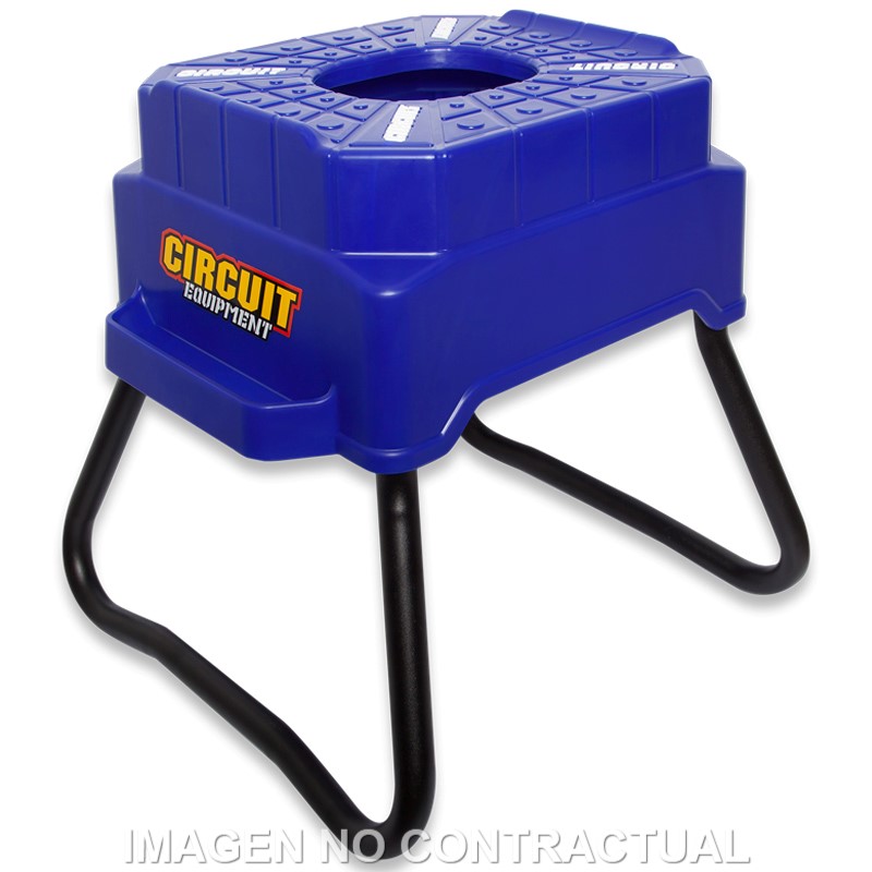 CABALLETE CIRCUITCUBIC H. 42 CM. AZUL/BLANCO