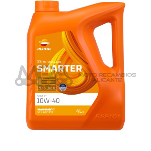 GARRAFA REPSOL SMARTER SPORT 4T 10W-40 4L