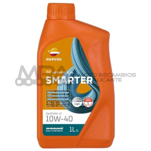 BOTELLA REPSOL SMARTER SYNTHETIC 4T 10W-40 1L