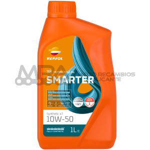 BOTELLA REPSOL SMARTER SYNTHETIC 4T 10W-50 1L