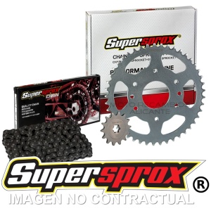 KIT TRANSMISION SUPERSPROX MASH 125 BLACK SEVEN
