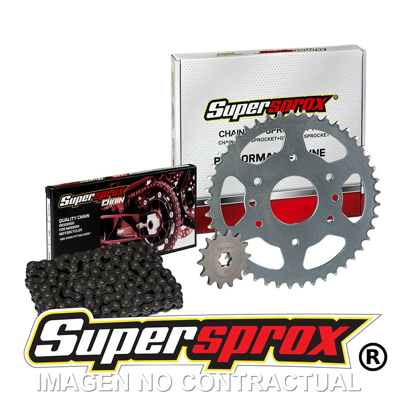KIT TRANSMISION SUPERSPROX YAMAHA XSR 125 (MTM125)
