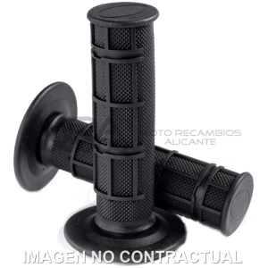 PUÑOS UP DESIGN HOLESHOT MX NEGRO 22/24 115MM