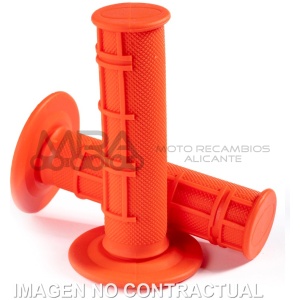 PUÑOS UP DESIGN HOLESHOT MX NARANJA 22/24 115MM