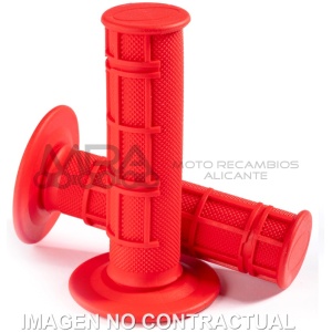 PUÑOS UP DESIGN HOLESHOT MX ROJO 22/24 115MM