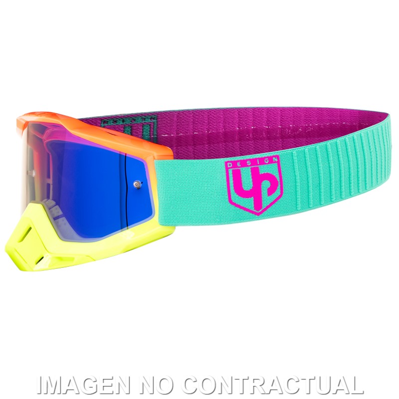 GAFAS UP DESIGN BOLD GOGGLE NEON MIRROR LEN