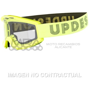 GAFAS UP DESIGN DYNAMITE GOGGLE NEON YELOW CLEAR L