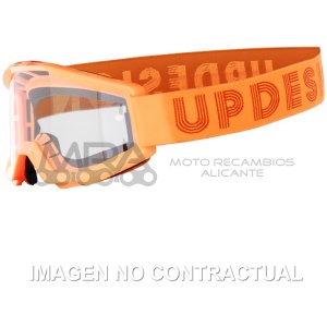 GAFAS UP DESIGN DYNAMITE GOGGLE ORANGE CLEAR LENS
