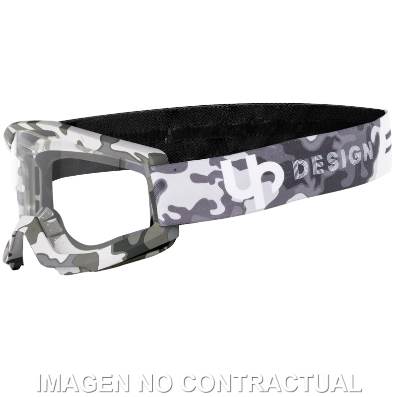 GAFAS UP DESIGN DYNAMITE GOGGLE BLACK CAMO CLEAR L