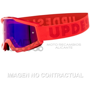 GAFAS UP DESIGN DYNAMITE GOGGLE RED MIRROR LENS