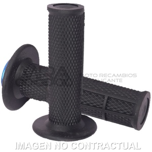 PUÑOS UP DESIGN HOLESHOT MX LOCK ON NEGRO 22/24 12