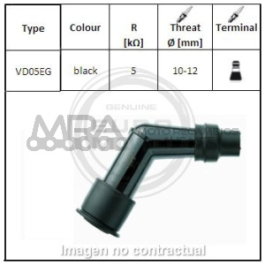 PIPA DE BUJIA NGK VD05EG
