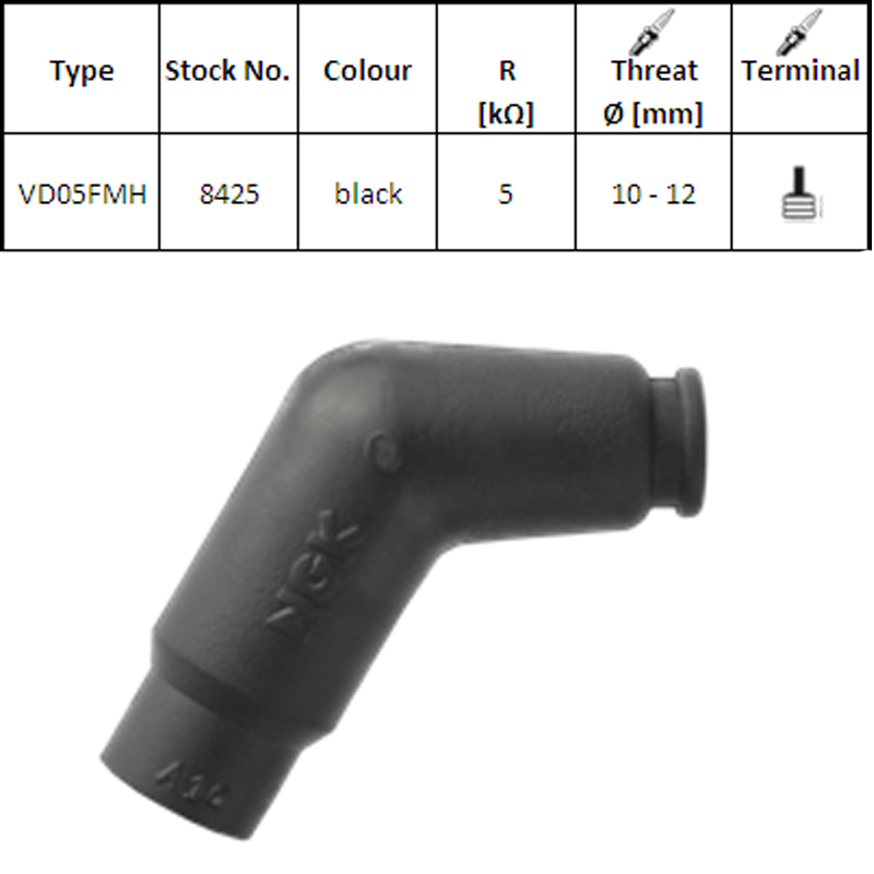 PIPA DE BUJIA NGK VD05FMH
