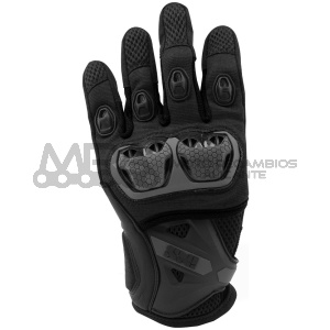 GUANTES VERANO IXS NEGRO MONTEVIDEO TALLA M