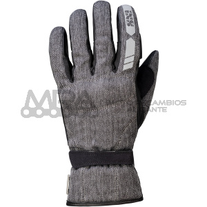 GUANTES INVIERNO MUJER IXS NEGRO-GRIS TORINO TAL.L