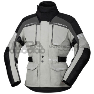 CHAQUETA INVIERNO IXS GRIS/PLATA/NEGRO TOUR TRAVEL
