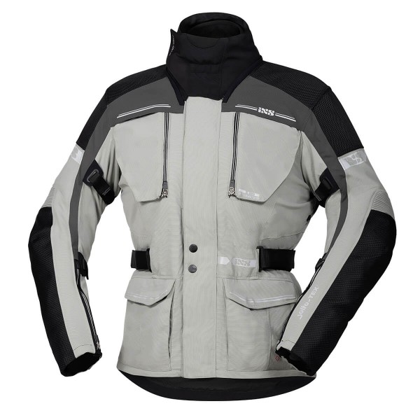 CHAQUETA INVIERNO IXS GRIS/PLATA/NEGRO TOUR TRAVEL