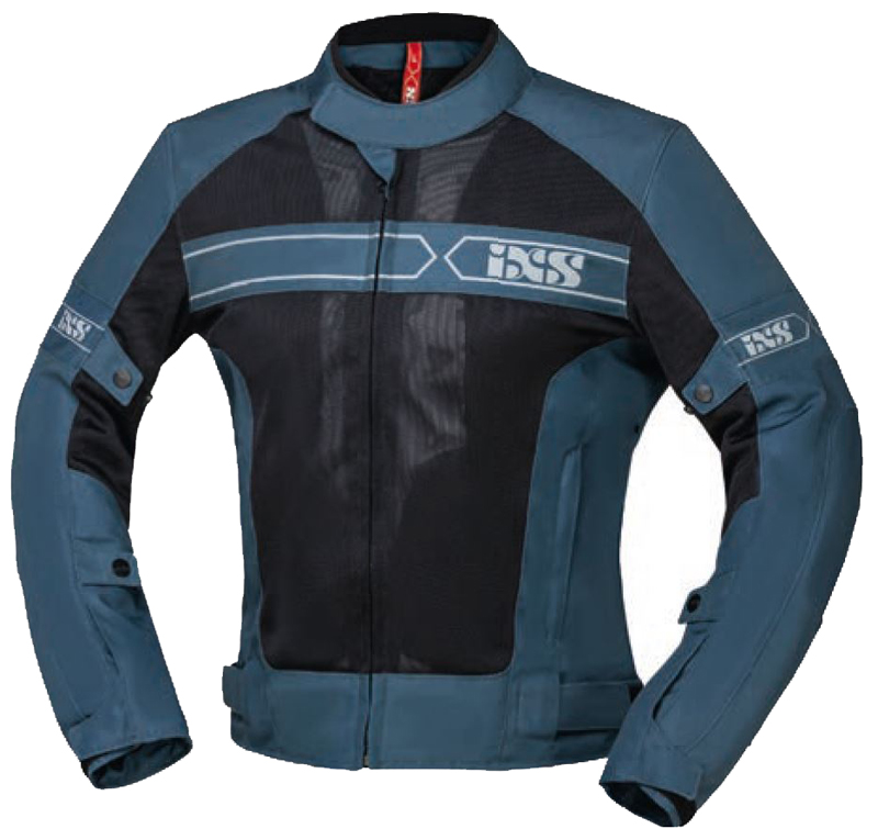 CHAQUETA VERANO IXS AZUL/NEGRO EVO-AIR TALLA M