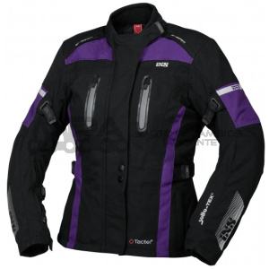 CHAQUETA INVIERNO MUJER IXS NEGRO/LILATOUR PACORA-